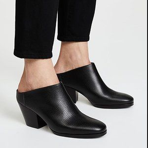 Rachel Comey Black Leather Mars Mules
